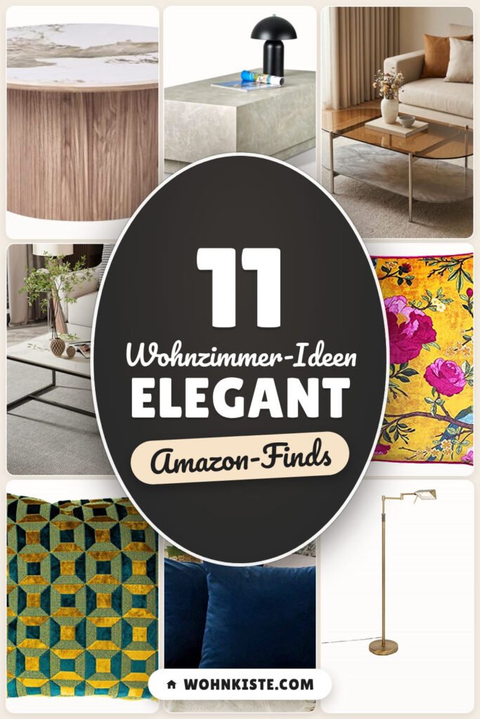Wohnzimmer-Ideen elegant: 11 Amazon-Finds, schnell stilvoll
