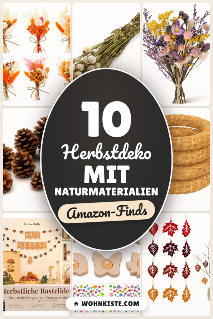 Herbstdeko mit Naturmaterialien: 10 Amazon-Finds, gemütlich