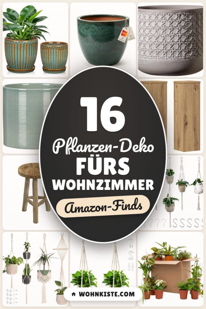 Pflanzen-Deko fürs Wohnzimmer: 16 Amazon-Finds, schnell mehr Grün