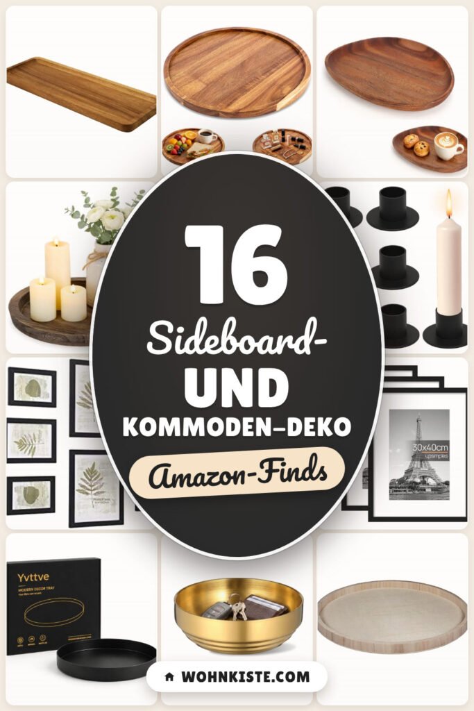 Sideboard- und Kommoden-Deko: 16 Amazon-Finds, schnell gestylt