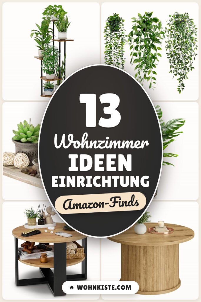 Wohnzimmer Ideen Einrichtung: 13 Amazon-Finds, schnell gemütlich