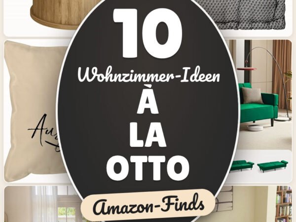 Wohnzimmer-Ideen à la Otto: 10 Amazon-Finds, gemütlich & praktisch