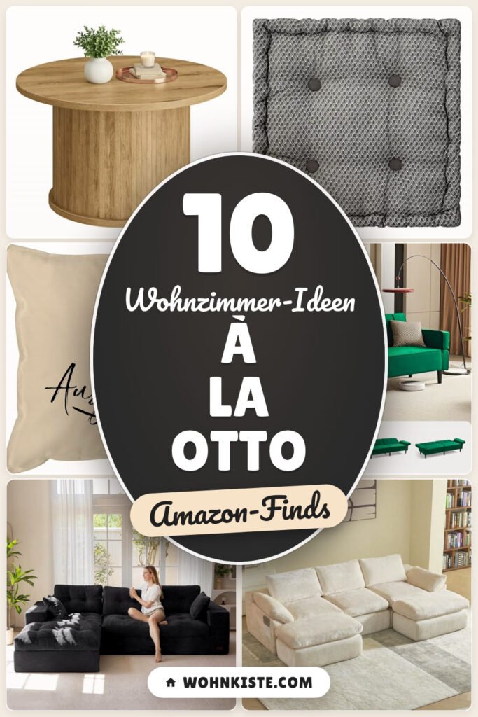 Wohnzimmer-Ideen à la Otto: 10 Amazon-Finds, gemütlich & praktisch