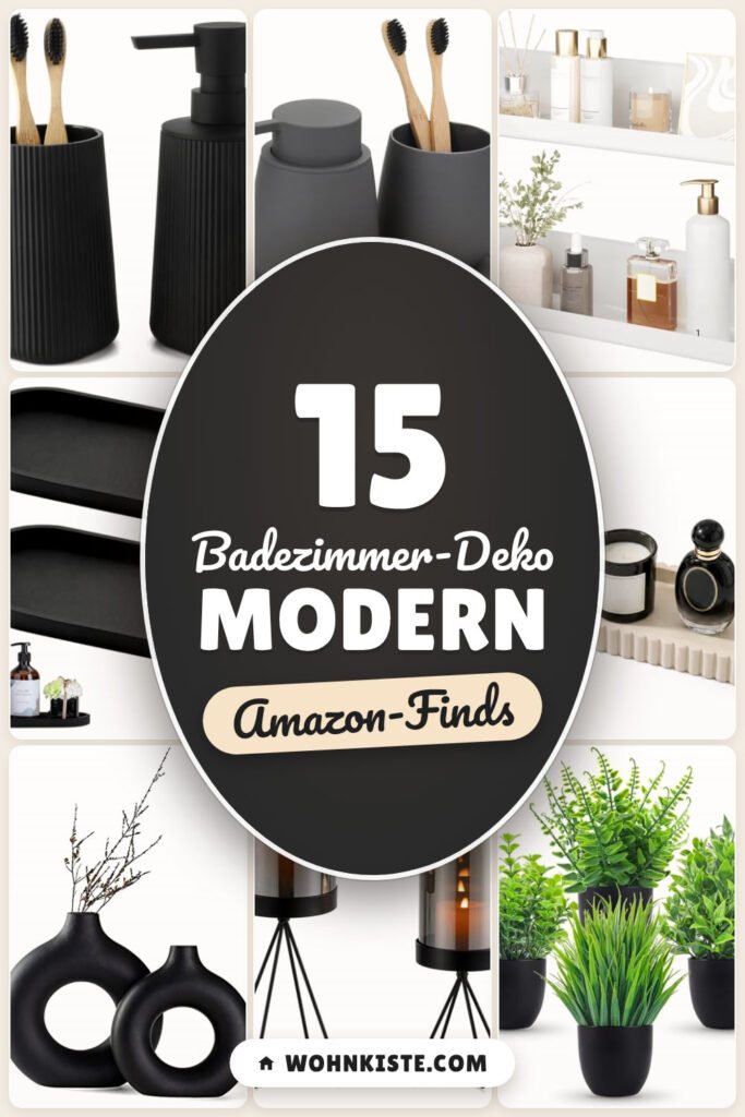 Badezimmer-Deko modern: 15 Amazon-Finds, für cleanen Look
