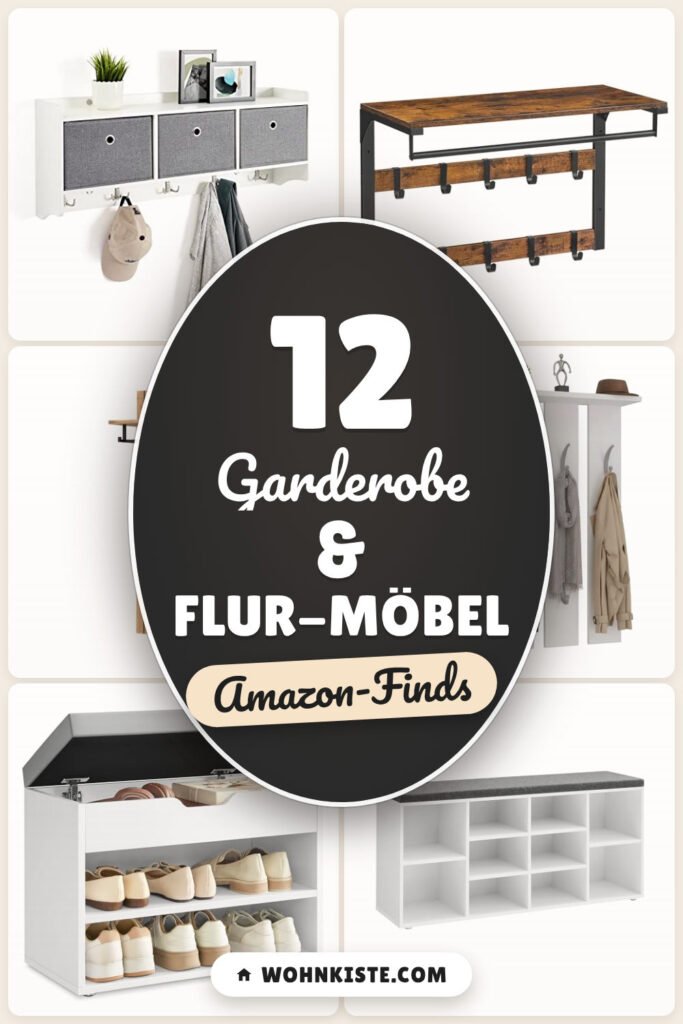 Garderobe & Flur-Möbel: 12 Amazon-Finds, Ordnung im Eingang