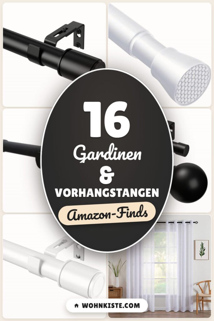 Gardinen & Vorhangstangen: 16 Amazon-Finds, schnell montiert
