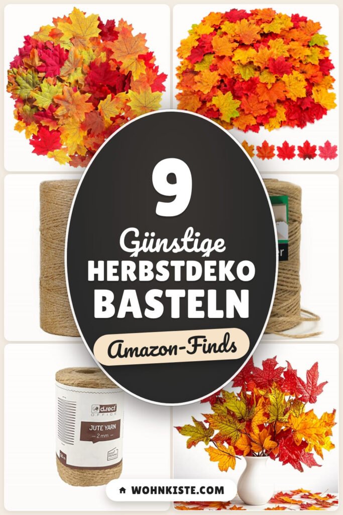 Günstige Herbstdeko basteln: 9 Amazon-Finds, schnell umgesetzt