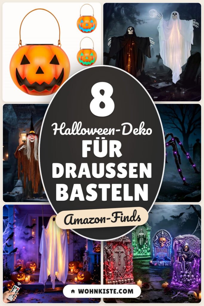 Halloween-Deko für draußen basteln: 8 Amazon-Finds, wetterfest