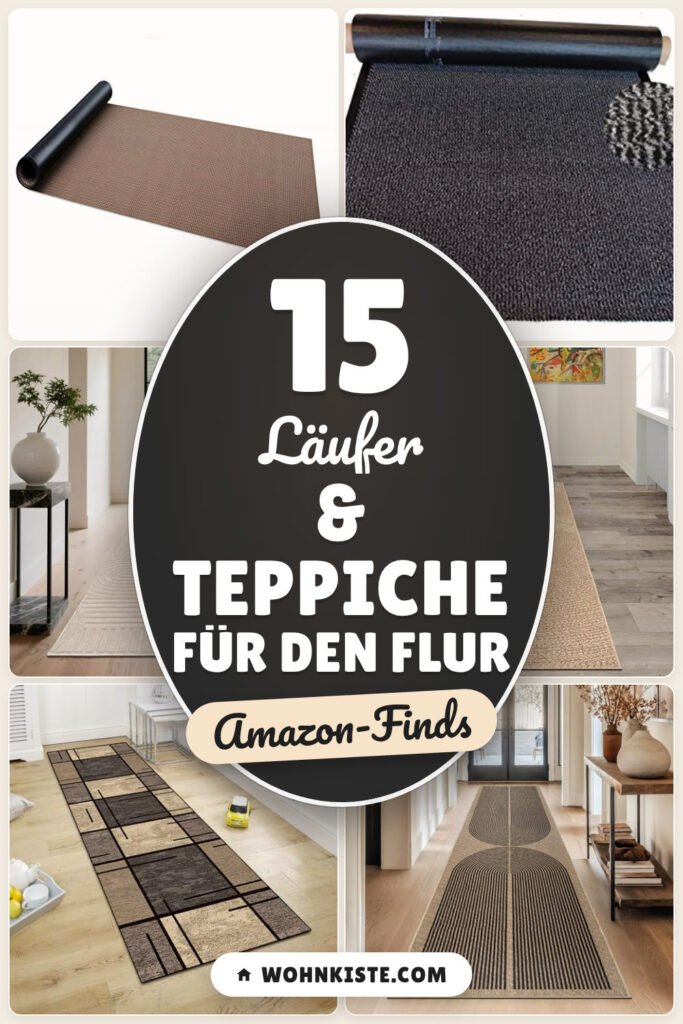 Läufer & Teppiche für den Flur: 15 Amazon-Finds, pflegeleicht