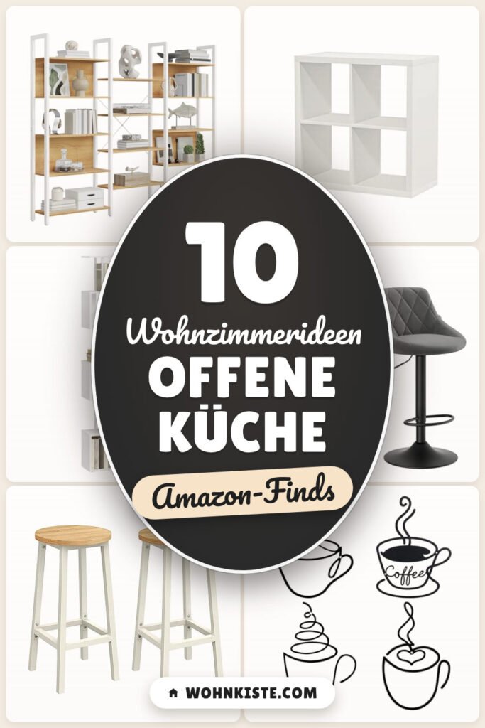 Wohnzimmerideen offene Küche: 10 Amazon-Finds, zoniert & gemütlich