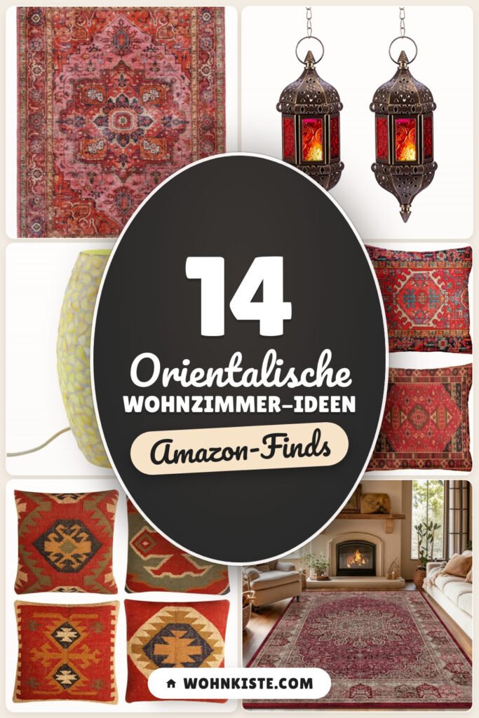 Orientalische Wohnzimmer-Ideen: 14 Amazon-Finds, warm und gemütlich