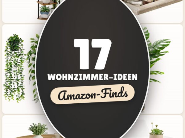 Wohnzimmer-Ideen: 17 Amazon-Finds, mit wenig Aufwand