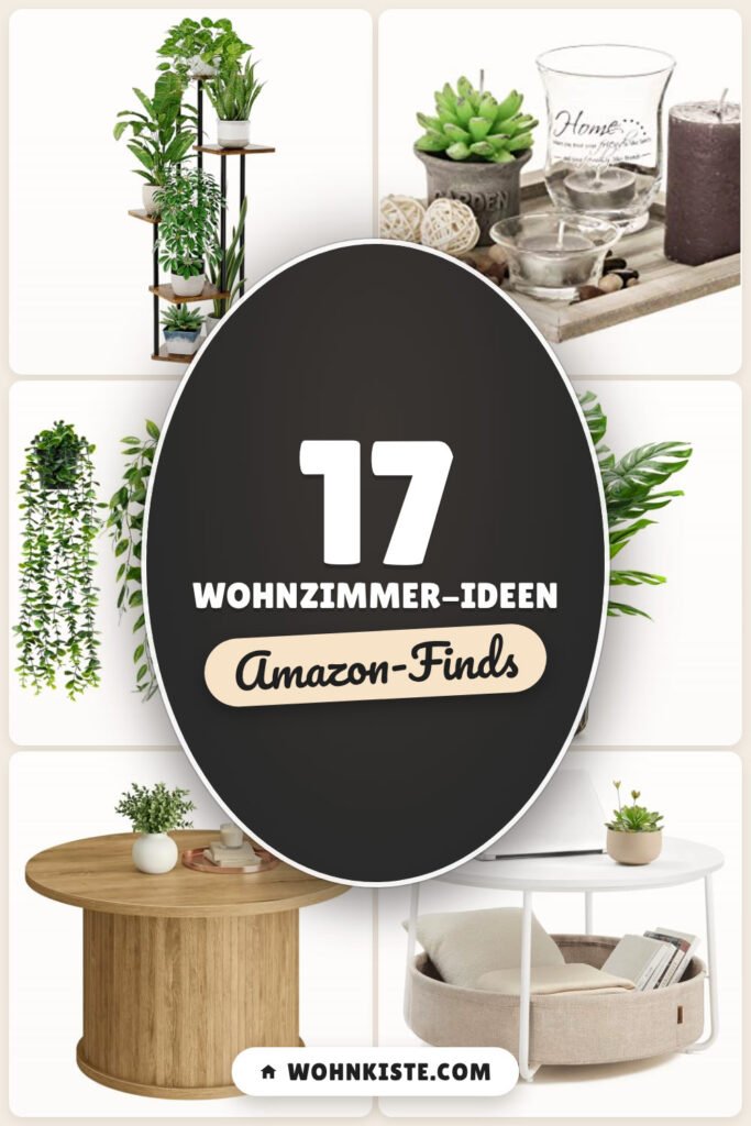 Wohnzimmer-Ideen: 17 Amazon-Finds, mit wenig Aufwand