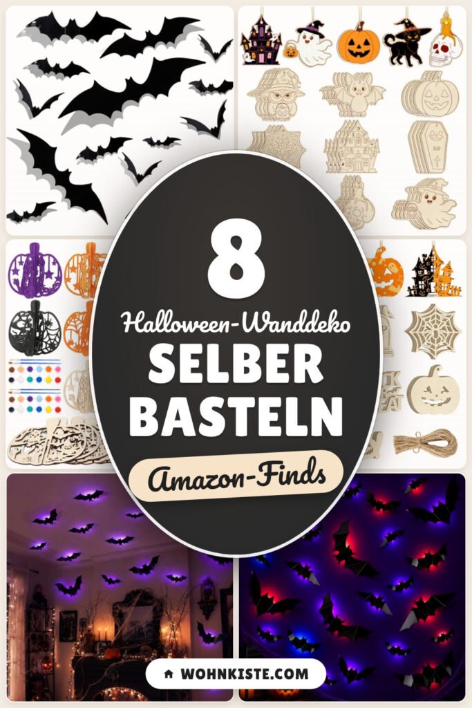 Halloween-Wanddeko selber basteln: 8 Amazon-Finds, fix gemacht