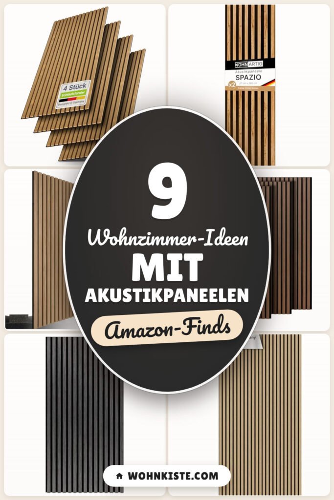 Wohnzimmer-Ideen mit Akustikpaneelen: 9 Amazon-Finds, leiser&modern