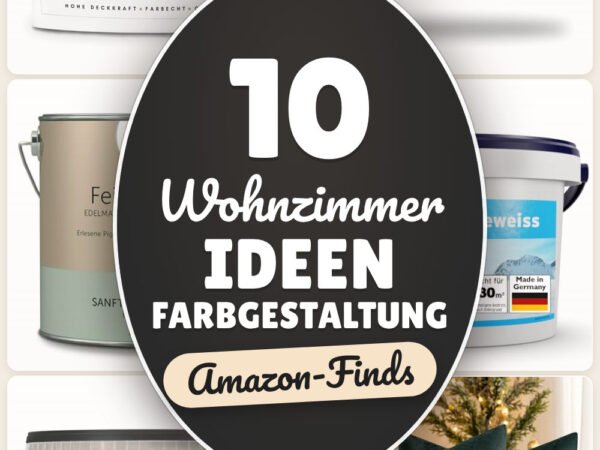 Wohnzimmer Ideen Farbgestaltung: 10 Amazon-Finds, ruhige Akzente