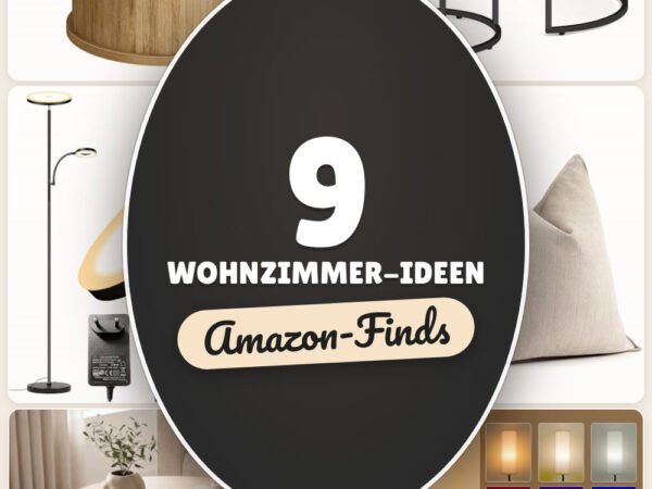 Wohnzimmer-Ideen: 9 Amazon-Finds, schnell gemütlich einrichten