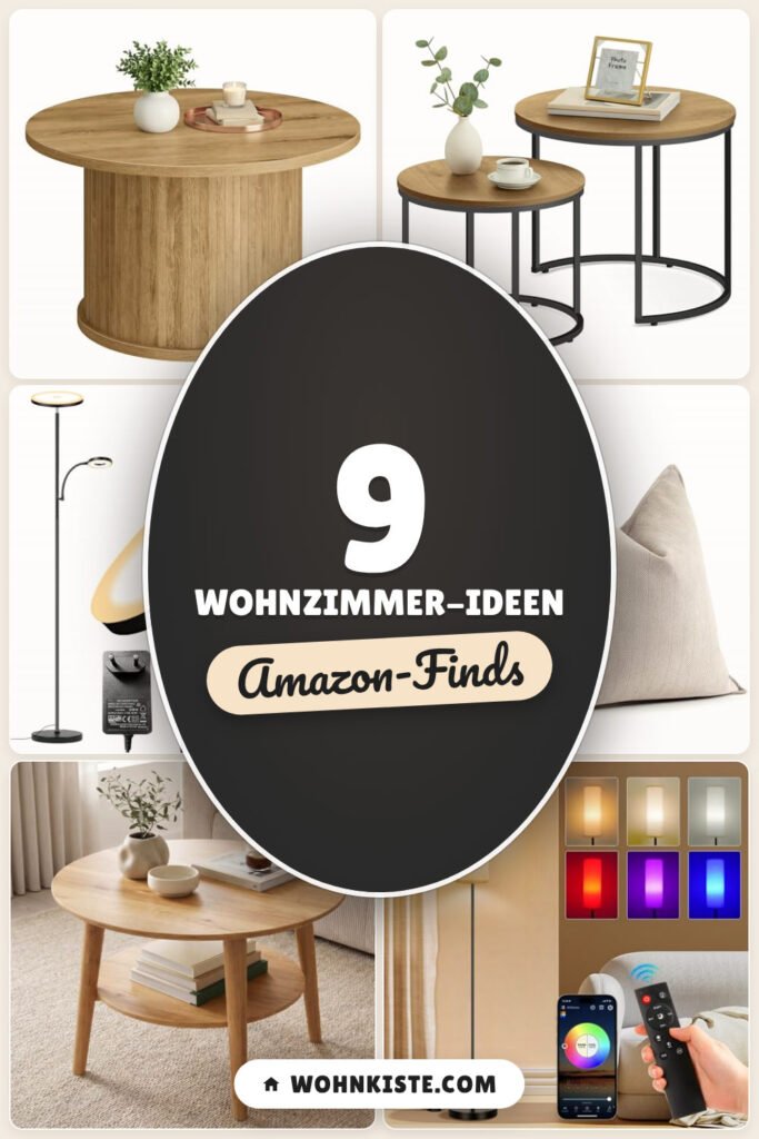 Wohnzimmer-Ideen: 9 Amazon-Finds, schnell gemütlich einrichten