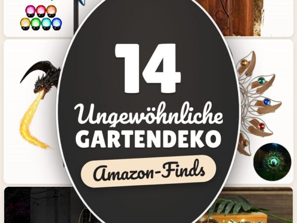 Ungewöhnliche Gartendeko: 14 Amazon-Finds, für mehr Charakter