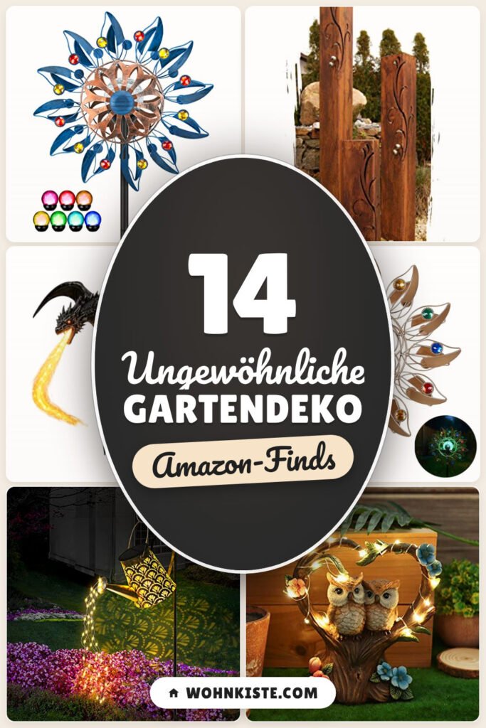 Ungewöhnliche Gartendeko: 14 Amazon-Finds, für mehr Charakter