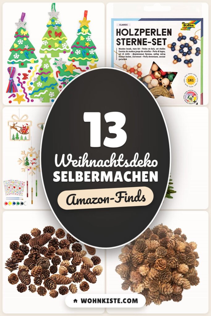 Weihnachtsdeko selbermachen: 13 Amazon-Finds, schnell & stimmungsvoll