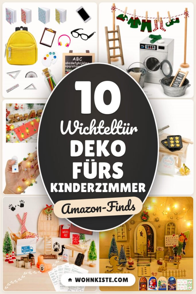 Wichteltür Deko fürs Kinderzimmer: 10 Amazon-Finds, magisch & schnell