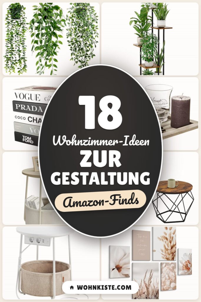 Wohnzimmer-Ideen zur Gestaltung: 18 Amazon-Finds, sofort gemütlich