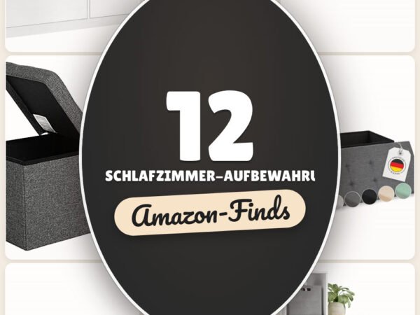 Schlafzimmer-Aufbewahrungsmöbel: 12 Amazon-Finds, mehr Platz