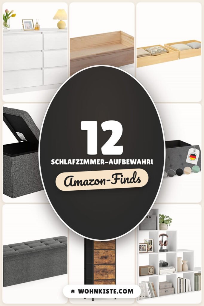 Schlafzimmer-Aufbewahrungsmöbel: 12 Amazon-Finds, mehr Platz