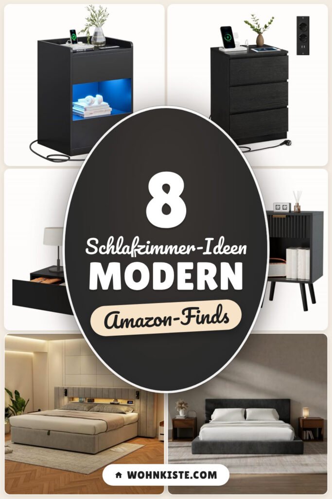 Schlafzimmer-Ideen modern: 8 Amazon-Finds, ruhiger Look schnell