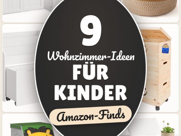 Wohnzimmer-Ideen für Kinder: 9 Amazon-Finds, schnell aufgeräumt