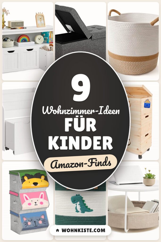 Wohnzimmer-Ideen für Kinder: 9 Amazon-Finds, schnell aufgeräumt