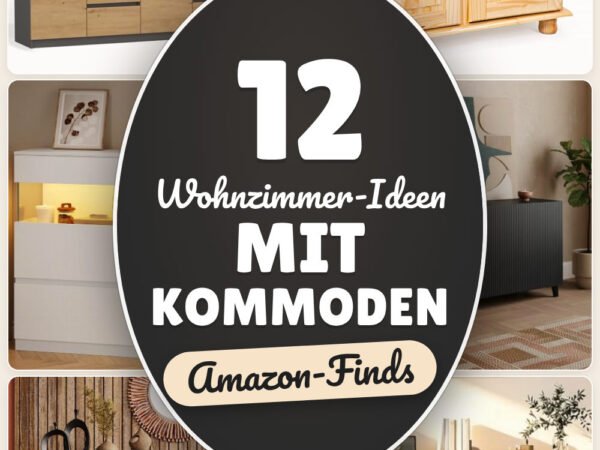 Wohnzimmer-Ideen mit Kommoden: 12 Amazon-Finds, mehr Stauraum