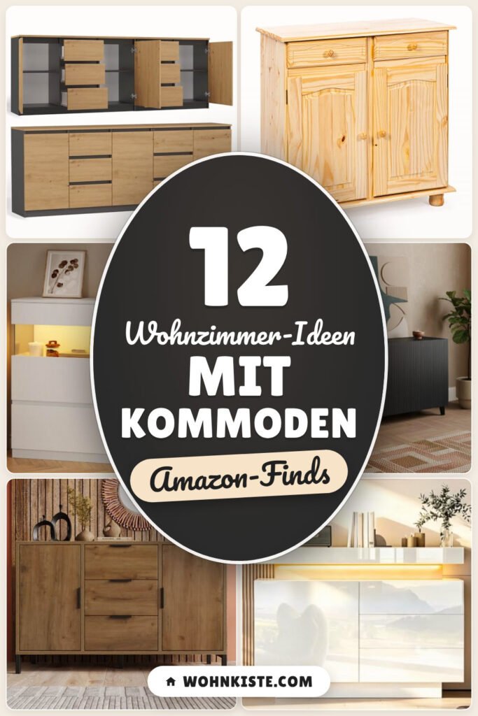 Wohnzimmer-Ideen mit Kommoden: 12 Amazon-Finds, mehr Stauraum