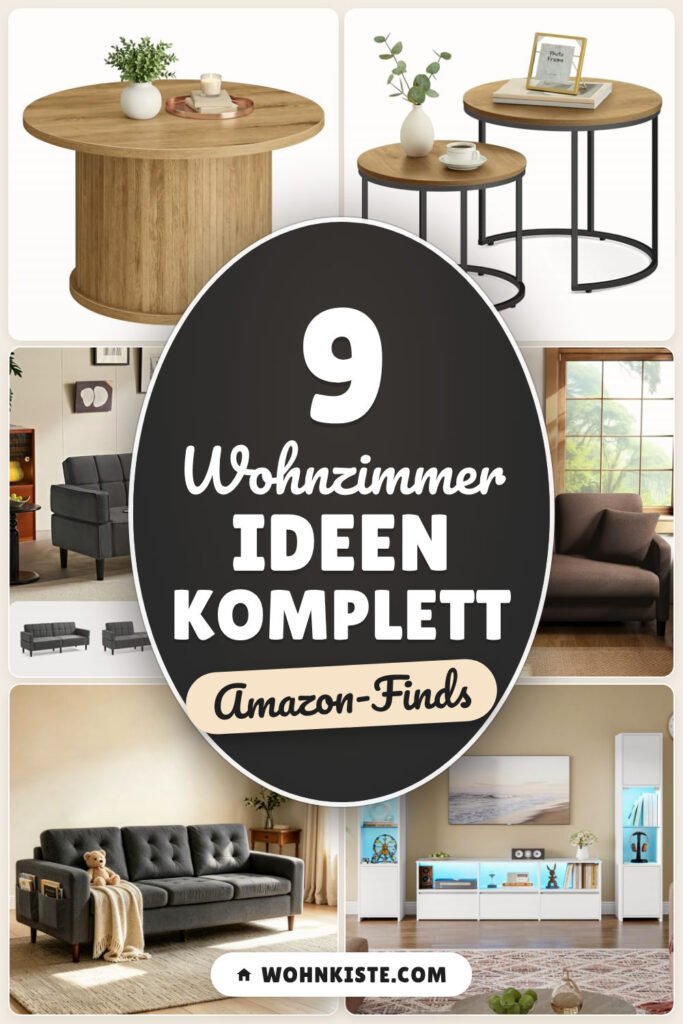 Wohnzimmer Ideen komplett: 9 Amazon-Finds, alles abgestimmt