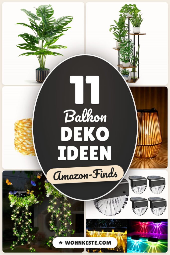 Balkon Deko Ideen: 11 Amazon-Finds, schnell gemütlich machen