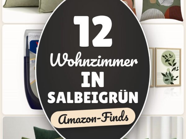 Wohnzimmer in Salbeigrün: 12 Amazon-Finds, harmonisch kombinieren
