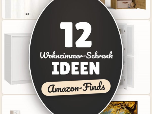 Wohnzimmer-Schrank Ideen: 12 Amazon-Finds, mehr Stauraum & Stil