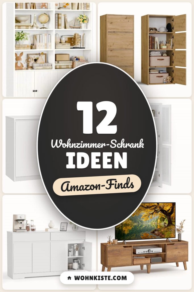 Wohnzimmer-Schrank Ideen: 12 Amazon-Finds, mehr Stauraum & Stil
