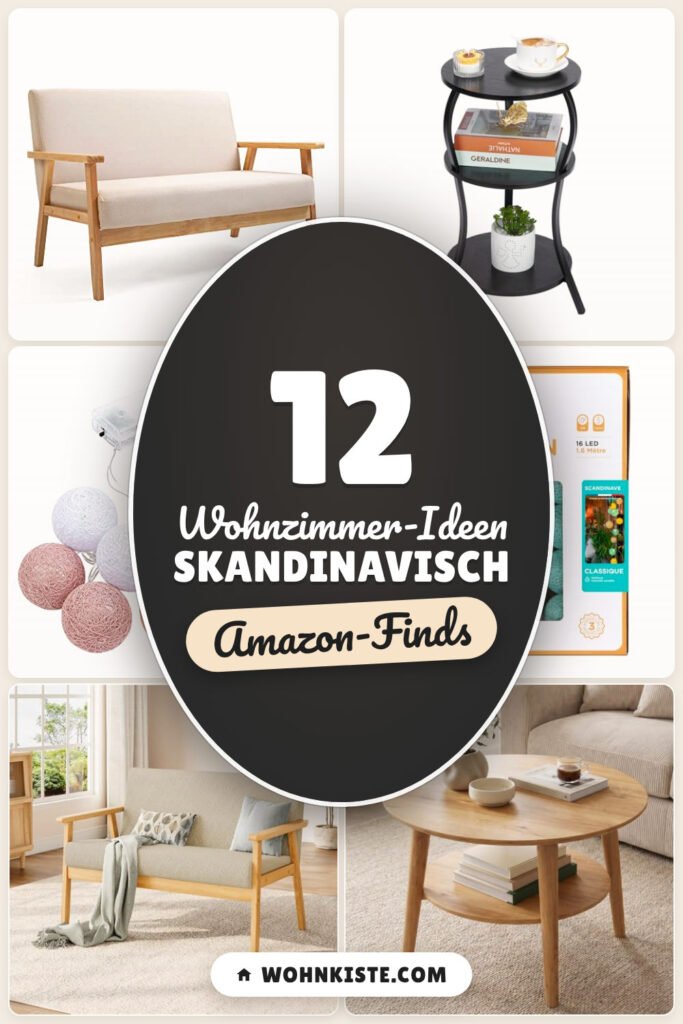 Wohnzimmer-Ideen skandinavisch: 12 Amazon-Finds, hell & gemütlich