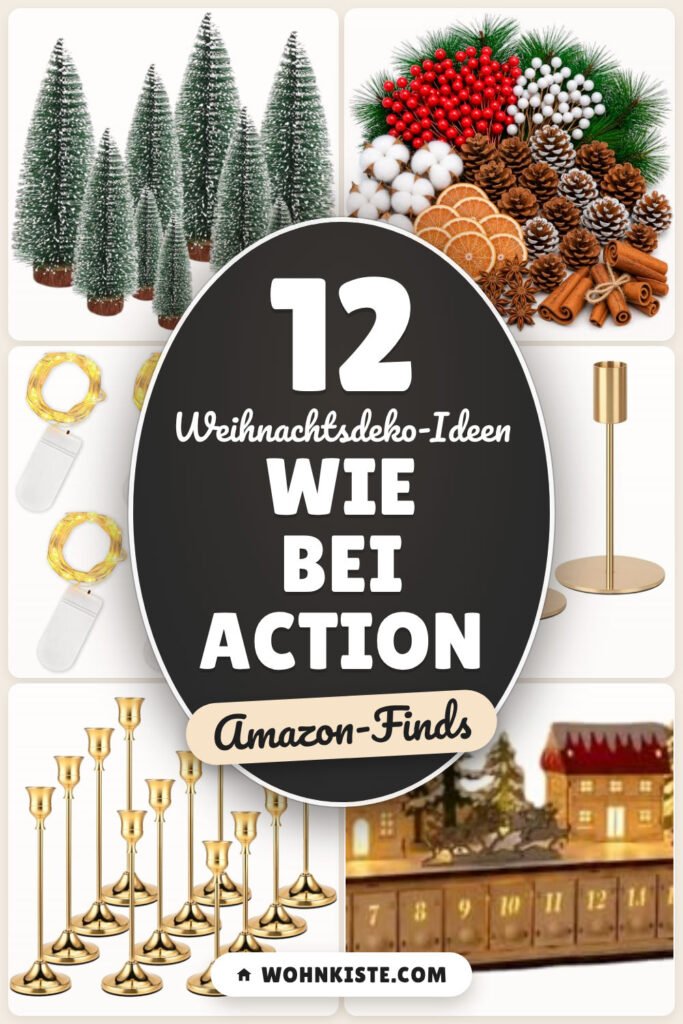 Weihnachtsdeko-Ideen wie bei Action: 12 Amazon-Finds, gemütlich