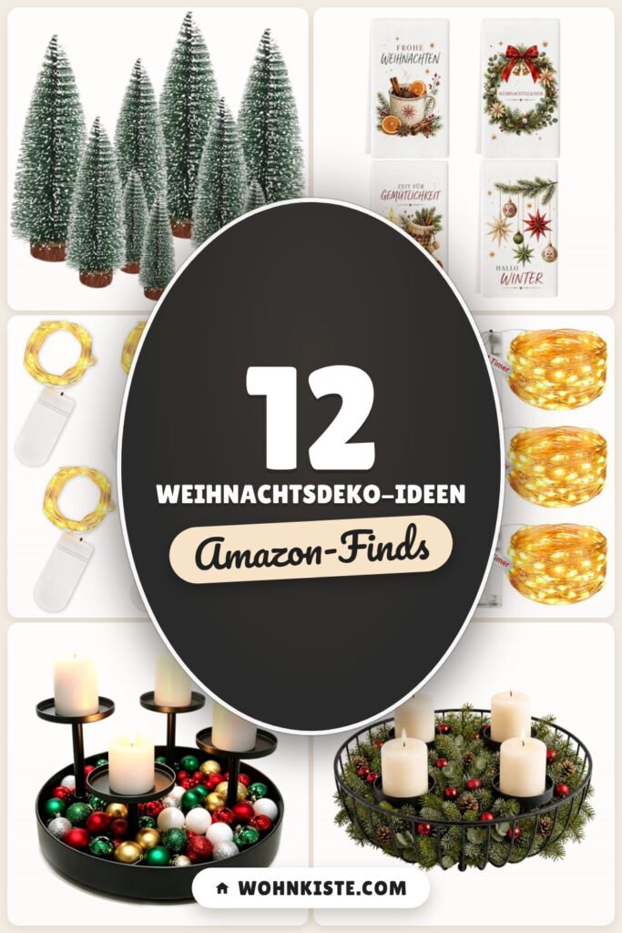 Weihnachtsdeko-Ideen: 12 Amazon-Finds, schnell festlich
