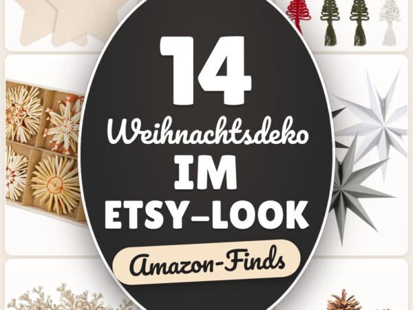 Weihnachtsdeko im Etsy-Look: 14 Amazon-Finds, warm & schlicht