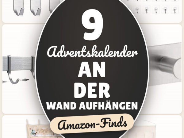 Adventskalender an der Wand aufhängen: 9 Amazon-Finds