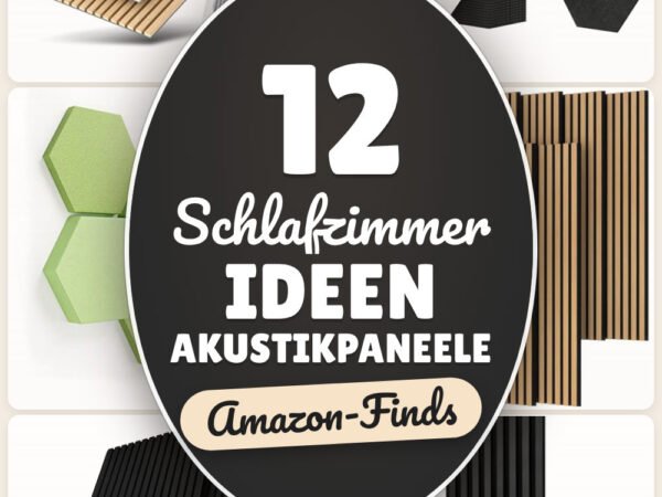 Schlafzimmer Ideen Akustikpaneele: 12 Amazon-Finds, ruhiger Schlaf