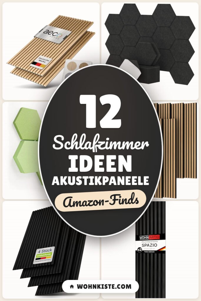 Schlafzimmer Ideen Akustikpaneele: 12 Amazon-Finds, ruhiger Schlaf