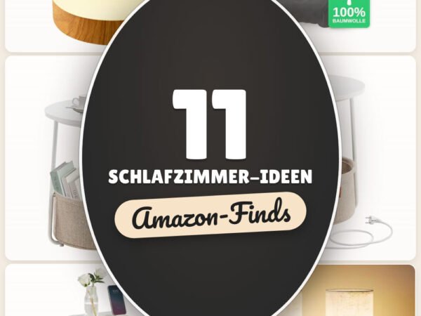 Schlafzimmer-Ideen: 11 Amazon-Finds, für mehr Ruhe & Stauraum
