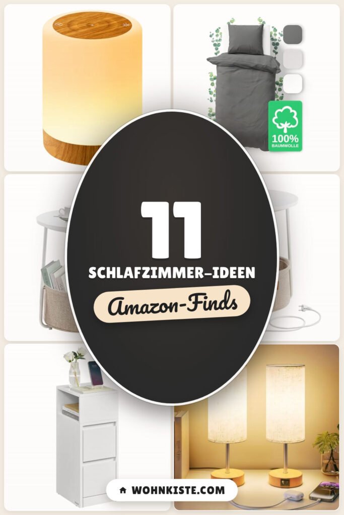 Schlafzimmer-Ideen: 11 Amazon-Finds, für mehr Ruhe & Stauraum