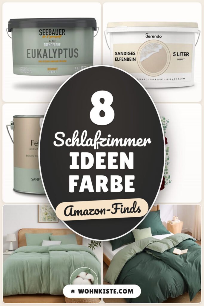 Schlafzimmer Ideen Farbe: 8 Amazon-Finds, sofort stimmig wirken