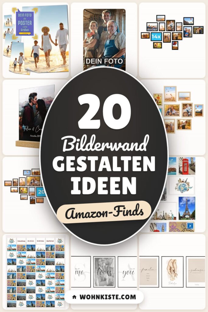 Bilderwand gestalten Ideen: 20 Amazon-Finds, die den Alltag leichter machen